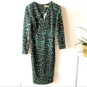 Italian leopard dress